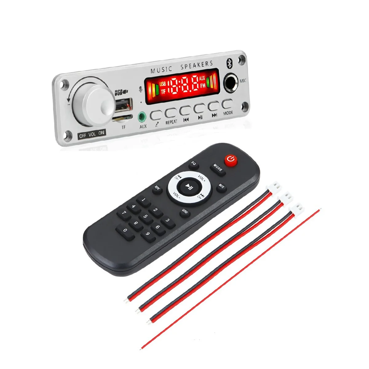 150 Вт DIY усилитель Bluetooth декодер плата 12 В 6,5 мм микрофон FM-радио TF USB автомобильное аудио музыкальные колонки регулятор громкости
150 Вт DIY усилитель Bluetooth декодер плата 12 В 6,5 мм микрофон FM-радио TF USB автомобильное аудио музыкальные колонки регулятор громкости