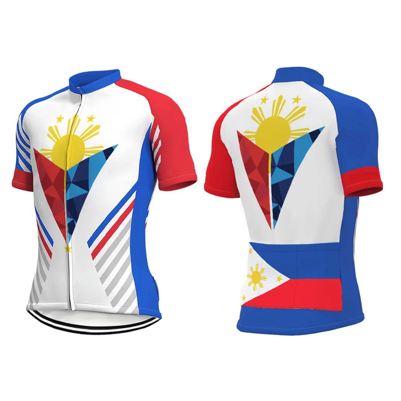 Philippines Cycling Jacket Short Sleeve Shirt Road Bike Wear Bicycle Downhill Top Ciclismo Jersey Cross Clothes Track Exercise
Philippines Cycling Jacket Short Sleeve Shirt Road Bike Wear Bicycle Downhill Top Ciclismo Jersey Cross Clothes Track Exercise