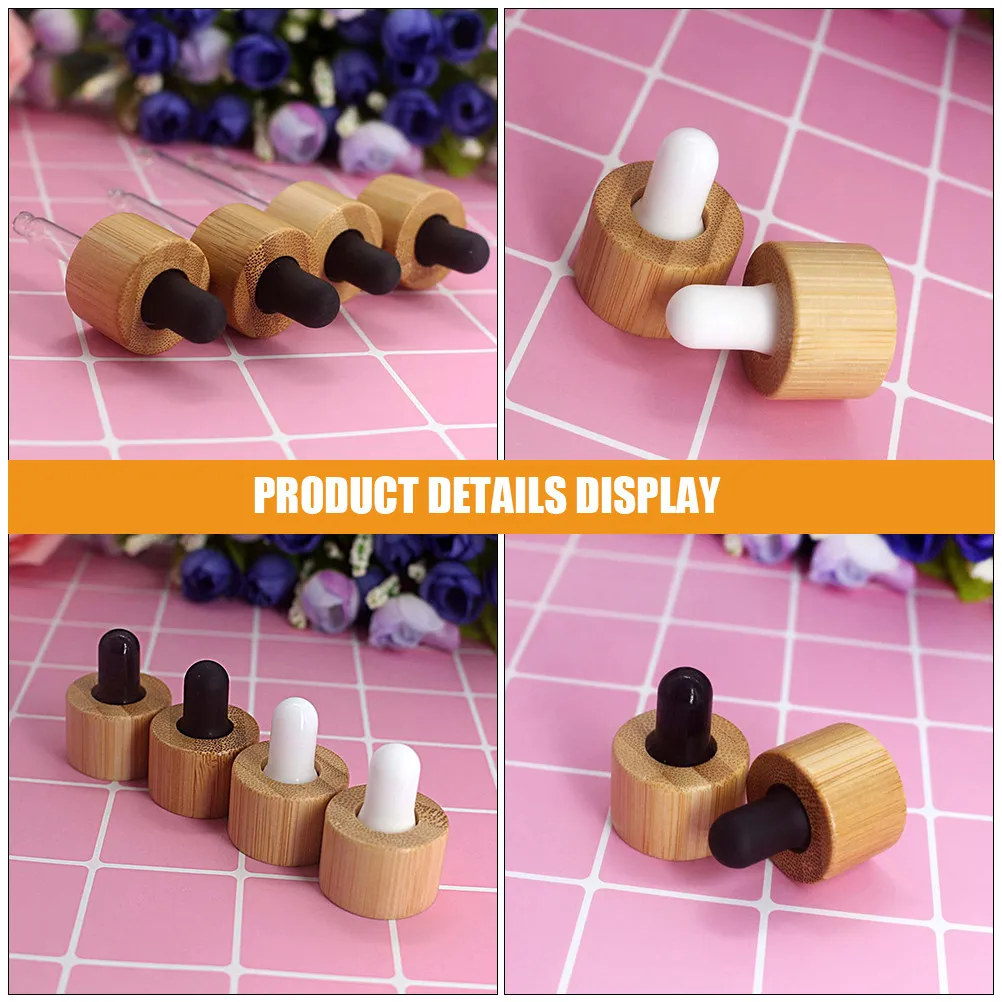 6Pcs Essential Oil Bottle Dropper Caps Stable Material Replacement Covers Leakproof Dropper Lids for Aromatherapy DIY Essential
6Pcs Essential Oil Bottle Dropper Caps Stable Material Replacement Covers Leakproof Dropper Lids for Aromatherapy DIY Essential