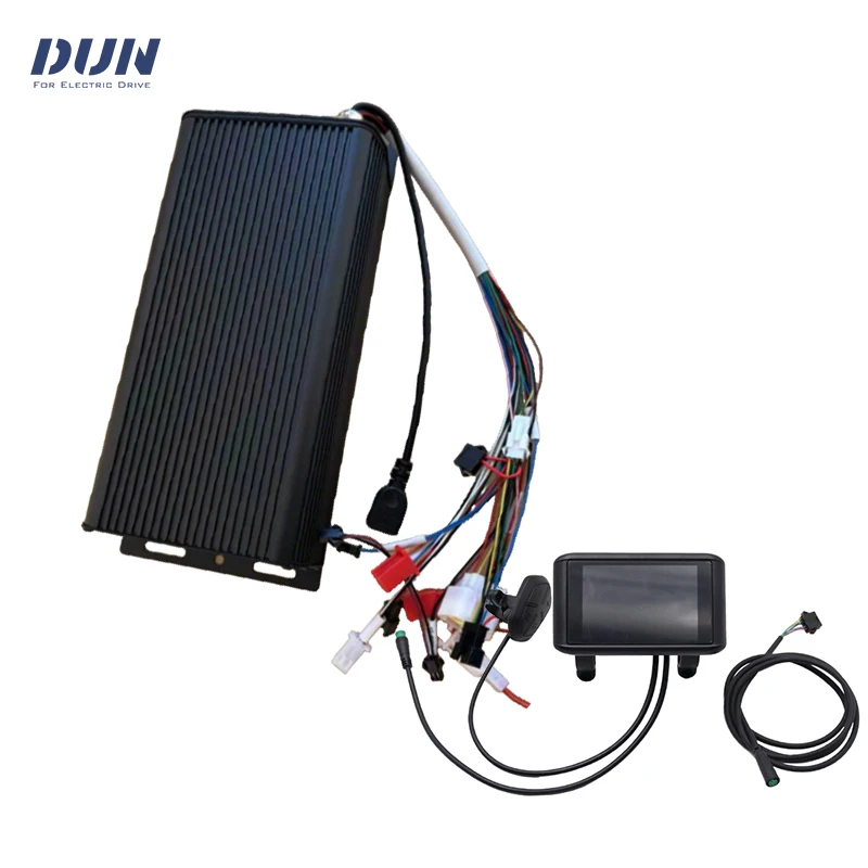 SVMC72200-APT Protocol 48-72V 200A DC Sabvoton Controller with UCK1 Display Kits for 4000W-5000W Hub Motor
SVMC72200-APT Protocol 48-72V 200A DC Sabvoton Controller with UCK1 Display Kits for 4000W-5000W Hub Motor