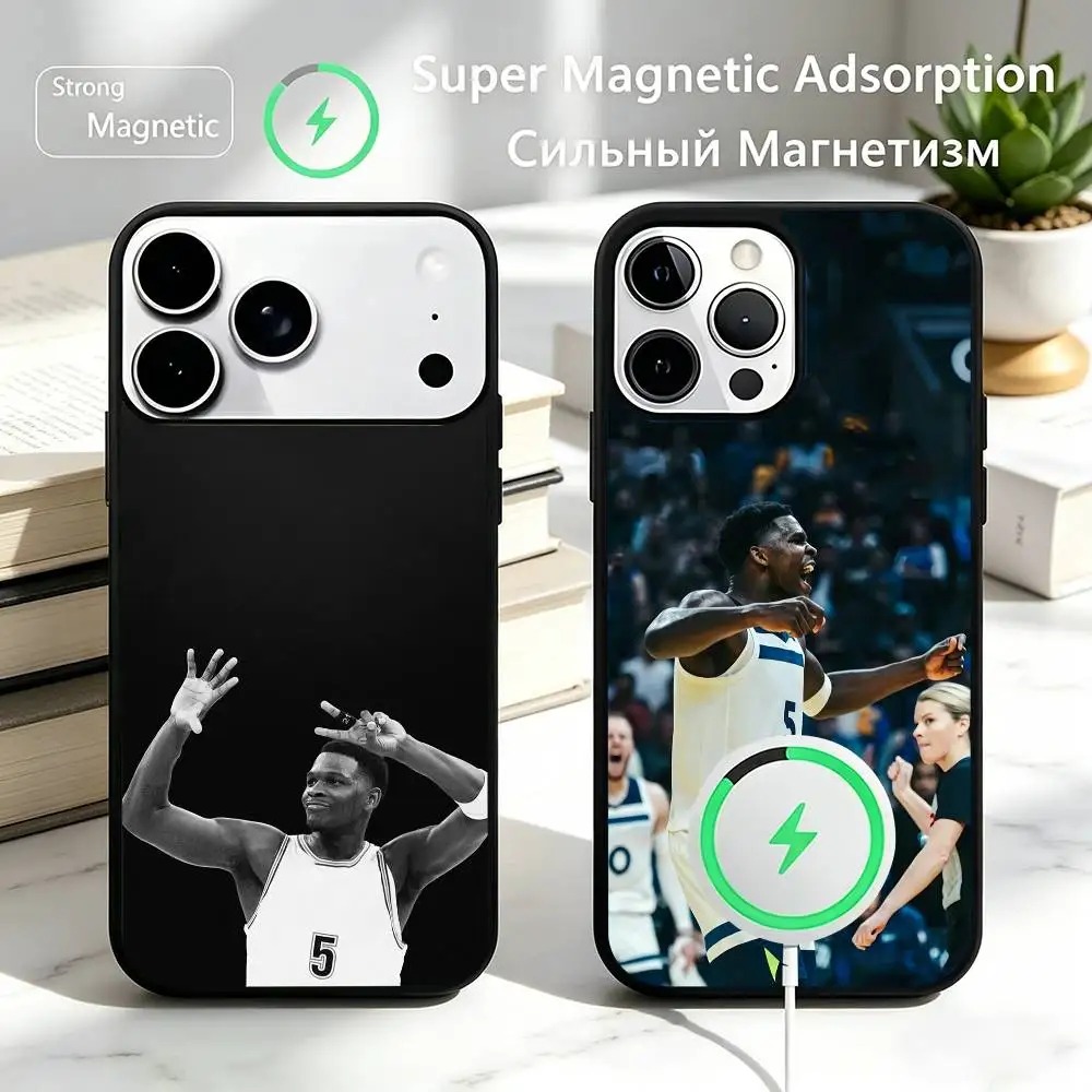 Basketball Antman 5 Anthony Edwards Phone Case For iPhone17,16,15,14,13,12,11 Plus,Pro Magnetic with Magsafe Wireless Charging
Basketball Antman 5 Anthony Edwards Phone Case For iPhone17,16,15,14,13,12,11 Plus,Pro Magnetic with Magsafe Wireless Charging