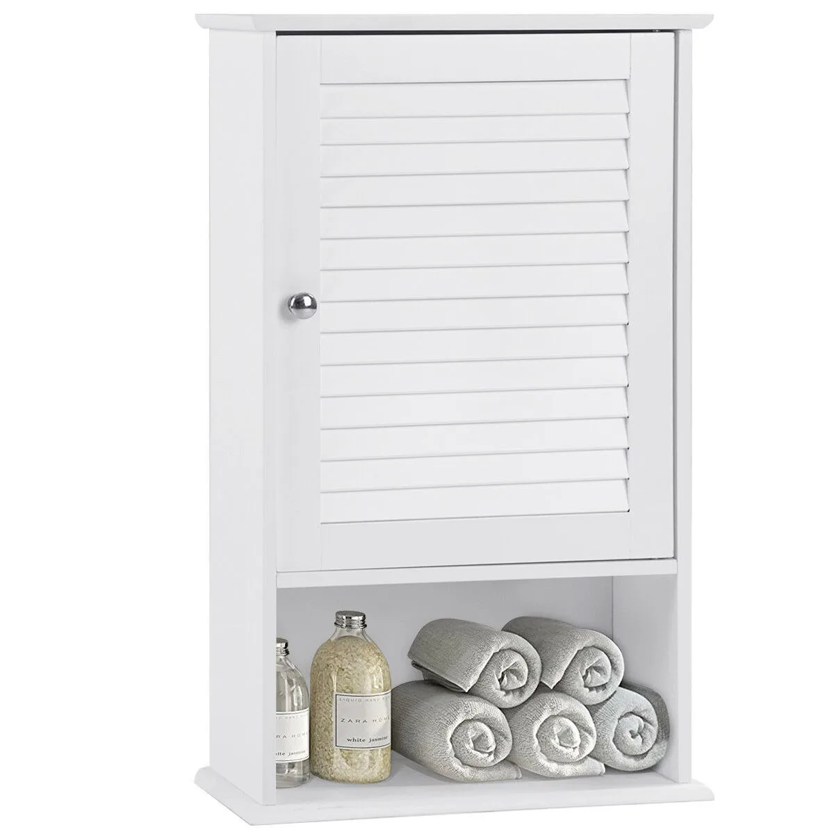 27.5" H Wall Cabinet Hanging Bathroom Storage Cabinet Adjustable Shelf
27.5" H Wall Cabinet Hanging Bathroom Storage Cabinet Adjustable Shelf