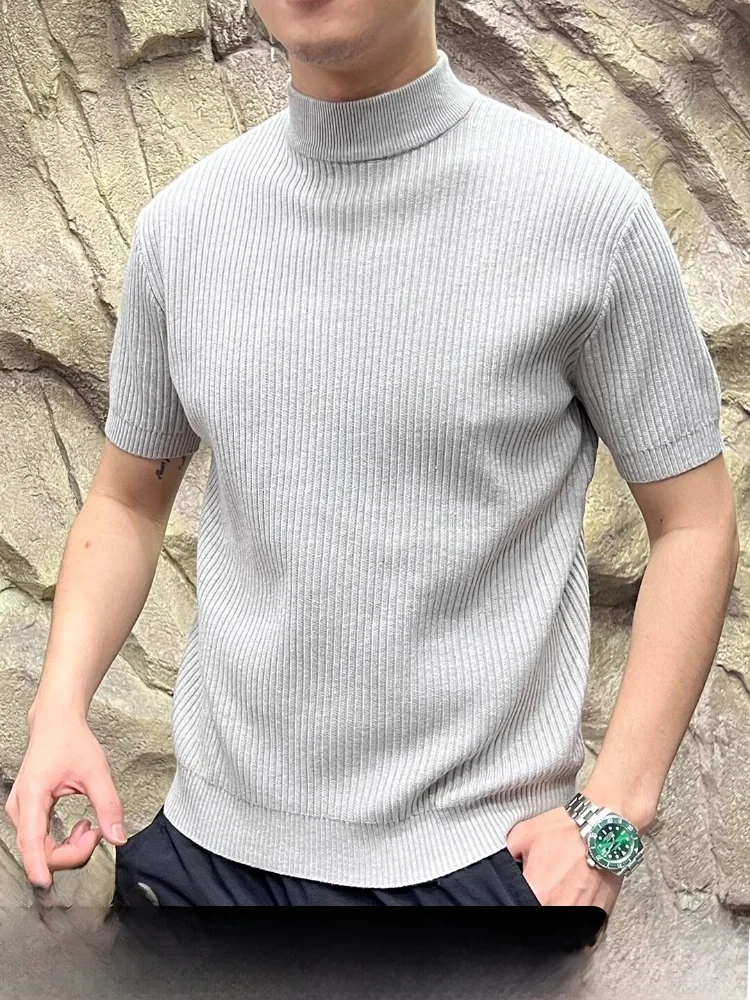 High-End Warm Comfortable Knitted ort Sve f High Collar Men's Pure Color Sweater Soft Skin-Friendly Autumn ential
High-End Warm Comfortable Knitted ort Sve f High Collar Men's Pure Color Sweater Soft Skin-Friendly Autumn ential