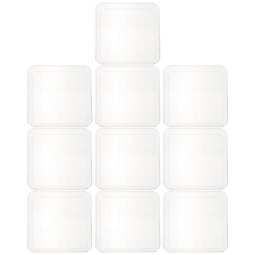 10 Pcs Square Petri Dish with Lid Laboratory Dishes Cell Transparent Tray Culture Plastic Agar Plates for Equipment Pack
10 Pcs Square Petri Dish with Lid Laboratory Dishes Cell Transparent Tray Culture Plastic Agar Plates for Equipment Pack