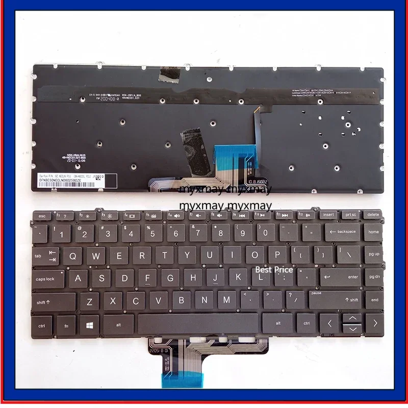 US Laptop Keyboard for Hp Spectre X360 13-AW TPN-Q225 13-aw0175tu 13-aw0151tu L72386-251 TPN-Q225
US Laptop Keyboard for Hp Spectre X360 13-AW TPN-Q225 13-aw0175tu 13-aw0151tu L72386-251 TPN-Q225