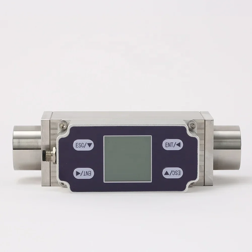 Ideal price 2-1000l/m Small Flow Value 10 15 20mm Measurement C2H4 O3 NH3 Various Gases Thermal Mass Flow Meter
Ideal price 2-1000l/m Small Flow Value 10 15 20mm Measurement C2H4 O3 NH3 Various Gases Thermal Mass Flow Meter