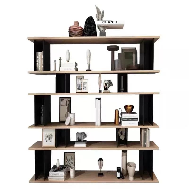 Solid wood bookcase, living room storage, Japanese-style simple creative display cabinet, floor-to-wall shelf storage cabinet
Solid wood bookcase, living room storage, Japanese-style simple creative display cabinet, floor-to-wall shelf storage cabinet