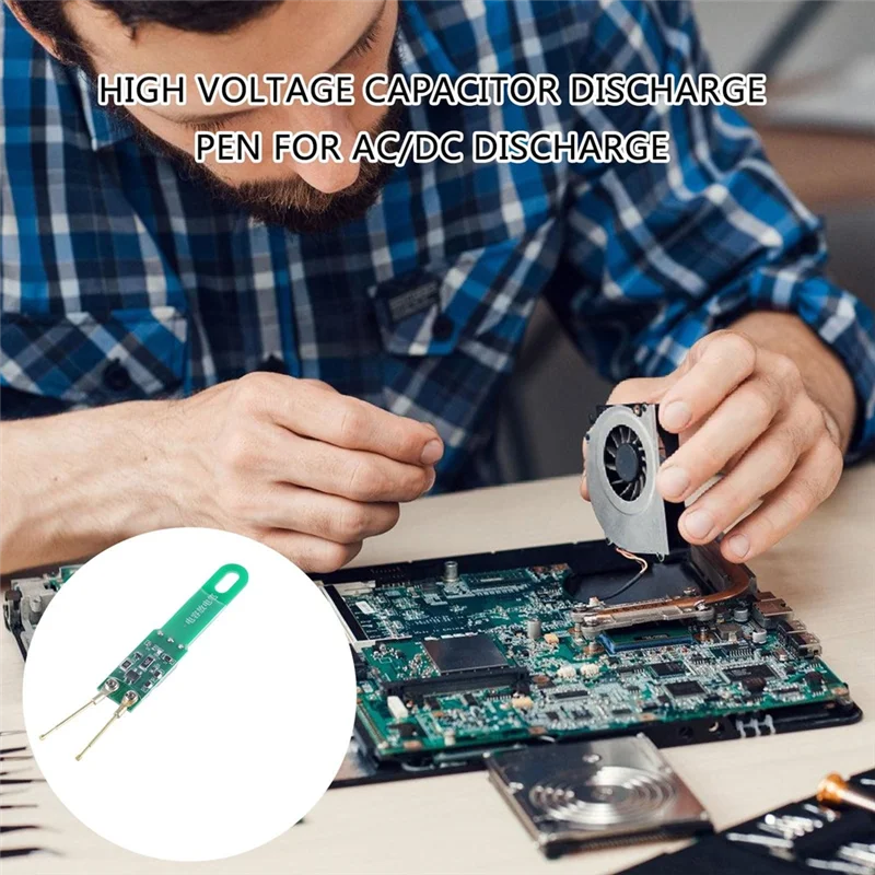 A76X-Efficient Capacitor Discharge Pen With LED Indicator For 5000UF Capacitors, Fast Safe Tool
A76X-Efficient Capacitor Discharge Pen With LED Indicator For 5000UF Capacitors, Fast Safe Tool