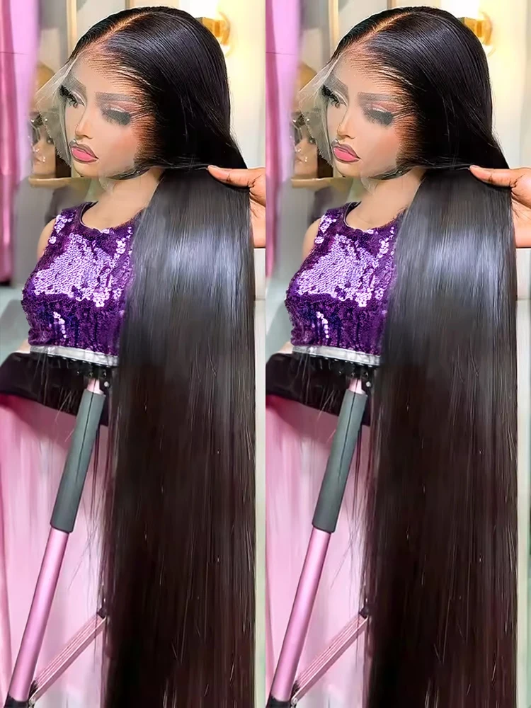 300% Density 40 46 Inch Bone Straight 13x6 13x4 Lace Frontal Wigs Brazilian Transparent HD 360 Full Lace Frontal Human Hair Wigs 
300% Density 40 46 Inch Bone Straight 13x6 13x4 Lace Frontal Wigs Brazilian Transparent HD 360 Full Lace Frontal Human Hair Wigs