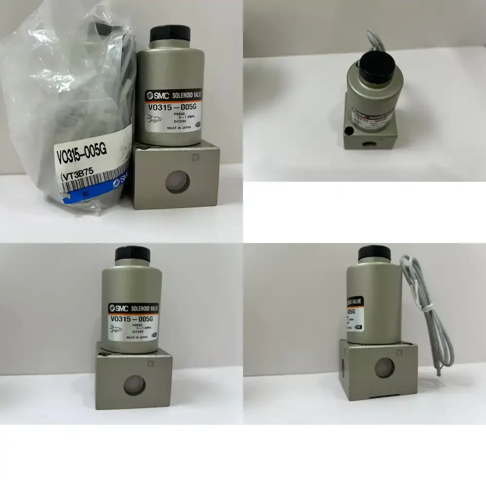 SMC Authentic Original VT315 Series 3-Port Solenoid Manifold Valve Direct Operated Poppet Type Pneumatic Parts Model
SMC Authentic Original VT315 Series 3-Port Solenoid Manifold Valve Direct Operated Poppet Type Pneumatic Parts Model