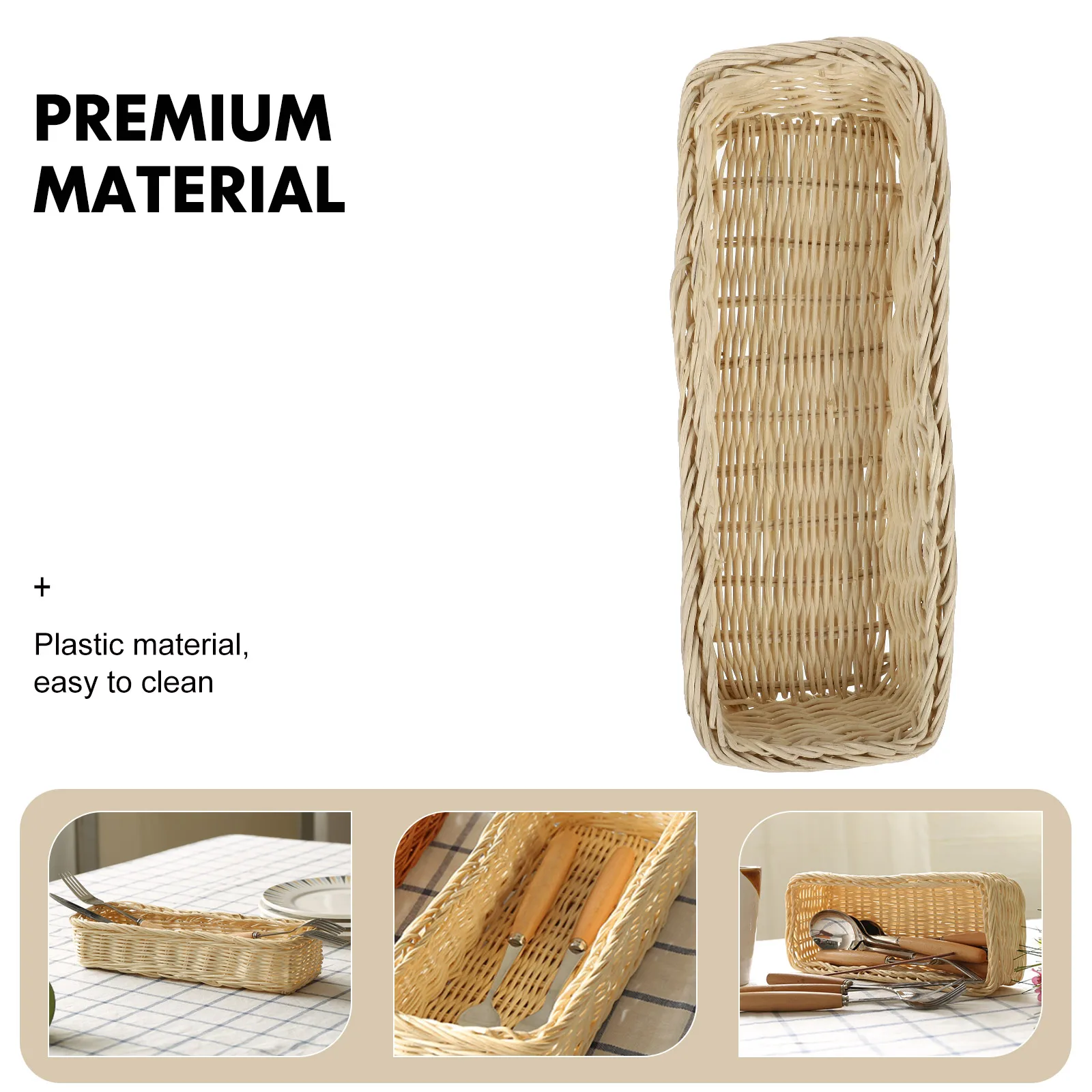 1pc Chic Woven Cutlery Basket Creative Small Household Table Organizer Natural Rattan Storage Tray Desktop Sundry Basket For
1pc Chic Woven Cutlery Basket Creative Small Household Table Organizer Natural Rattan Storage Tray Desktop Sundry Basket For