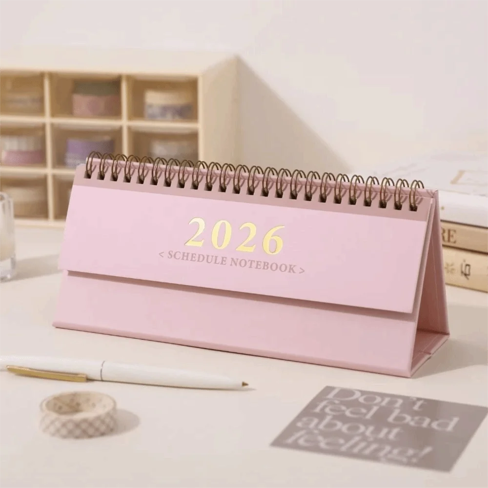 Simple Mini 2026 Desk Calendar Standing Checklist Horizontal Wall Calendar Daily Time Schedule Office Use
Simple Mini 2026 Desk Calendar Standing Checklist Horizontal Wall Calendar Daily Time Schedule Office Use