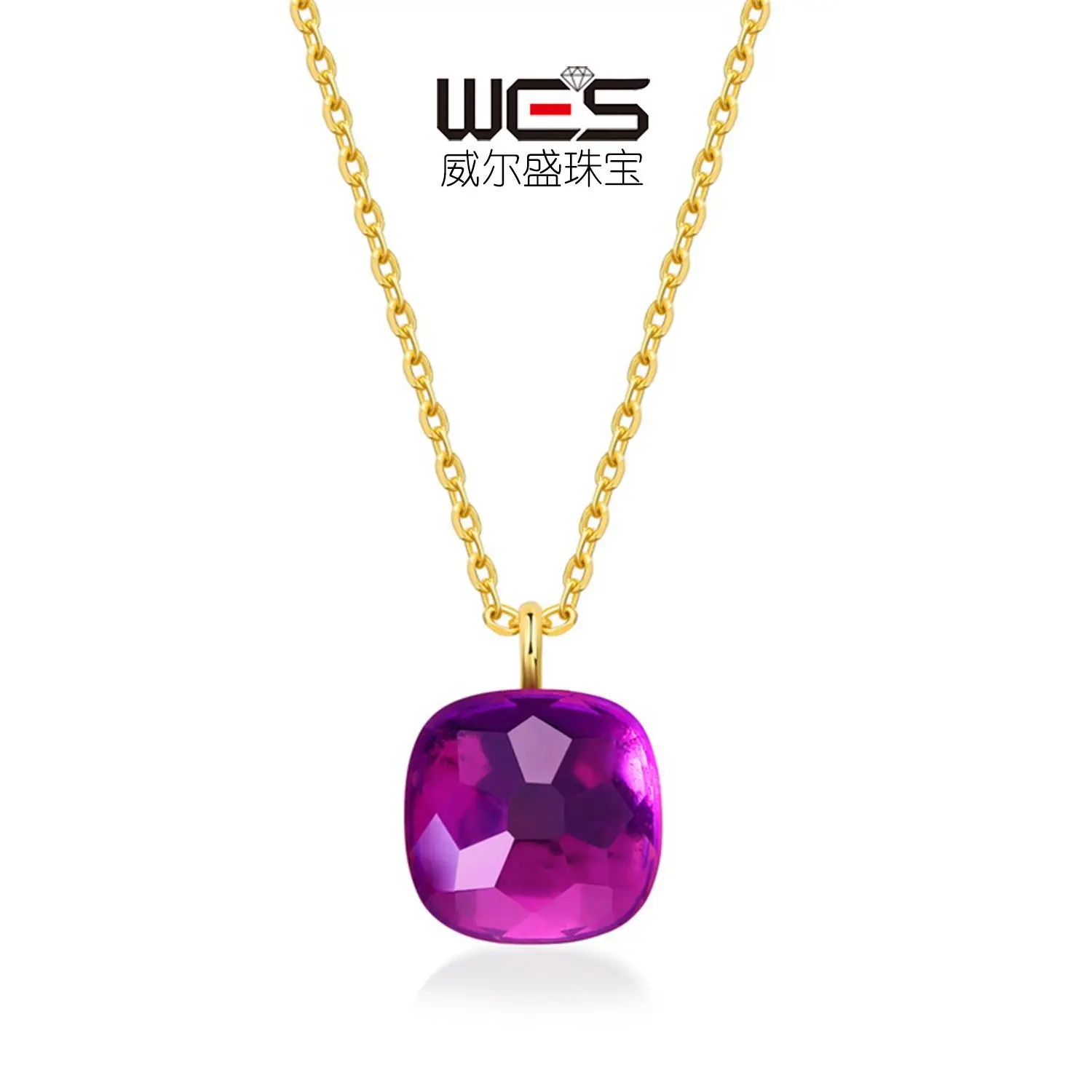 New Candy Clavicle Chain for Women 18K Gold Inlaid with Colored Baby Stones PT950 Platinum Necklace Fashionable Simple Niche
New Candy Clavicle Chain for Women 18K Gold Inlaid with Colored Baby Stones PT950 Platinum Necklace Fashionable Simple Niche