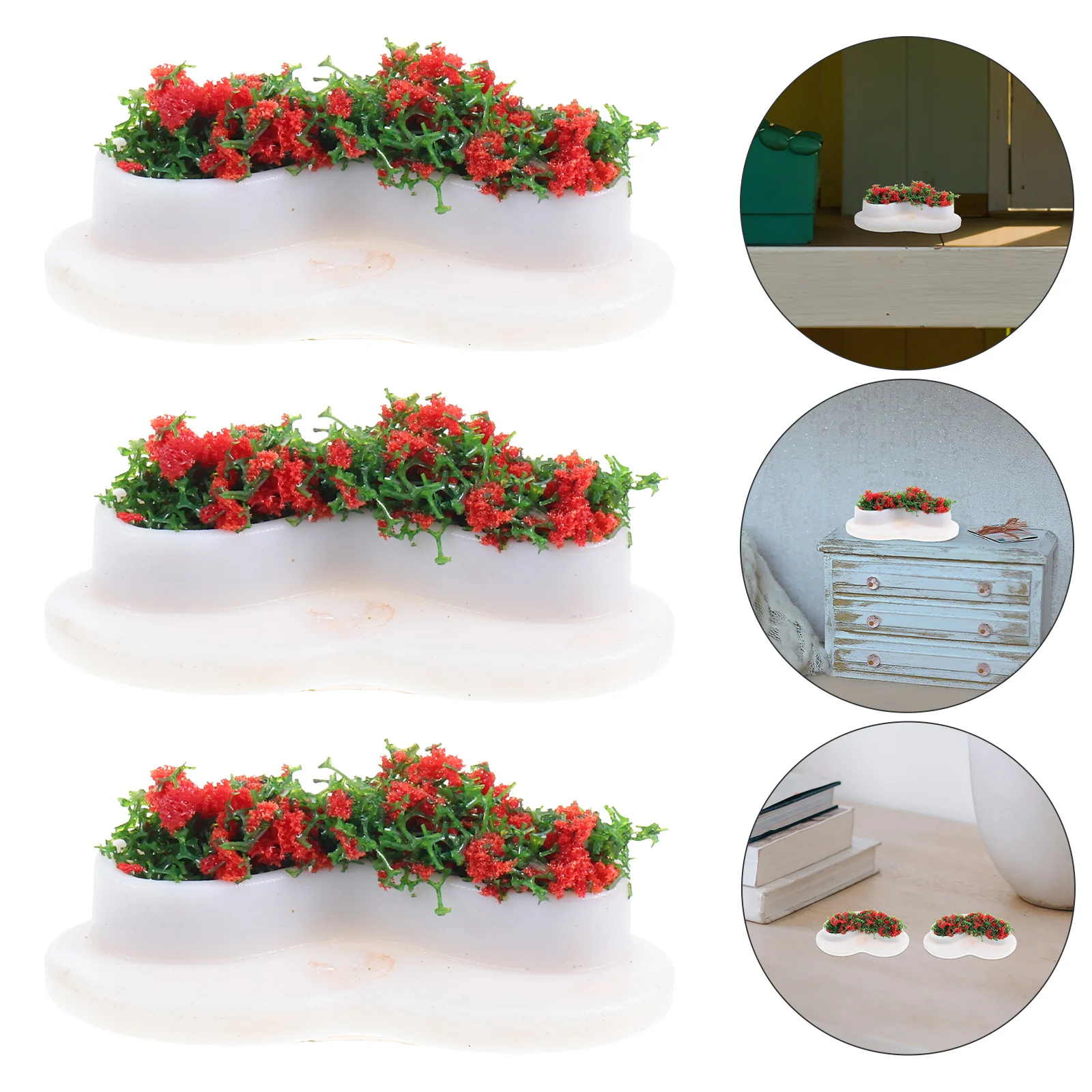 10 Pcs Lounge Seating Fake Flowers Dollhouse Accessories Bench Miniature Furniture
10 Pcs Lounge Seating Fake Flowers Dollhouse Accessories Bench Miniature Furniture