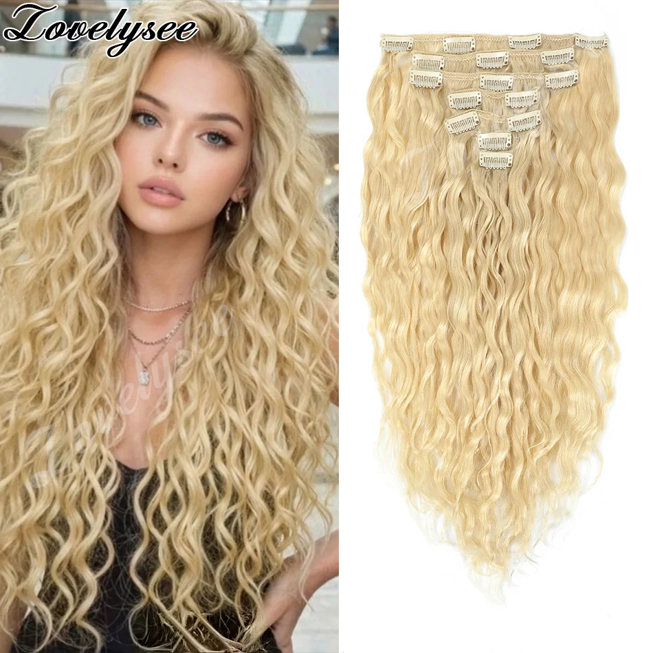 Seamless Clip In Hair Extensions 7Pcs Set 12-22 Inch 120g Water Wave Brazilian Real Human Hair Clip In Hair Extensions
Seamless Clip In Hair Extensions 7Pcs Set 12-22 Inch 120g Water Wave Brazilian Real Human Hair Clip In Hair Extensions