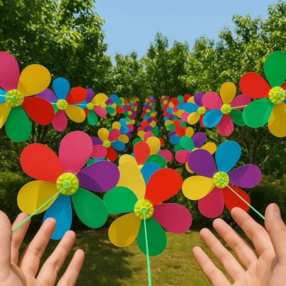 Ornamental 10m Windmill String Rainbow Color Whirligig Decor Wind Spinner Plastic Hanging Rope Wind Rotator Courtyard
Ornamental 10m Windmill String Rainbow Color Whirligig Decor Wind Spinner Plastic Hanging Rope Wind Rotator Courtyard