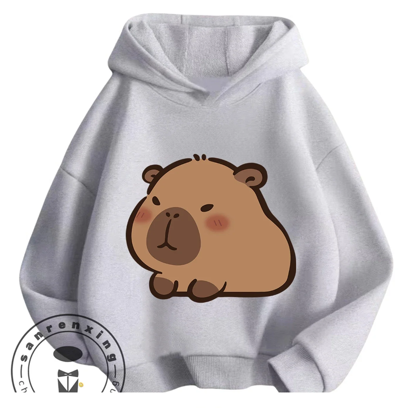 Daily Outdoor Children Hooded Tops Capybara Vivid Printing Casual Leisure Street Style Outfits For Young Children
Daily Outdoor Children Hooded Tops Capybara Vivid Printing Casual Leisure Street Style Outfits For Young Children