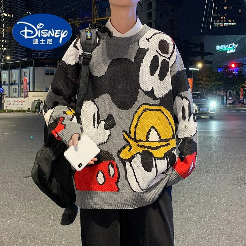 Disney Tie-Dye Mickey Sweater | 2025 Winter Oversized Knit | Loose Fit & Cozy | Trendy Student Fashion
Disney Tie-Dye Mickey Sweater | 2025 Winter Oversized Knit | Loose Fit & Cozy | Trendy Student Fashion