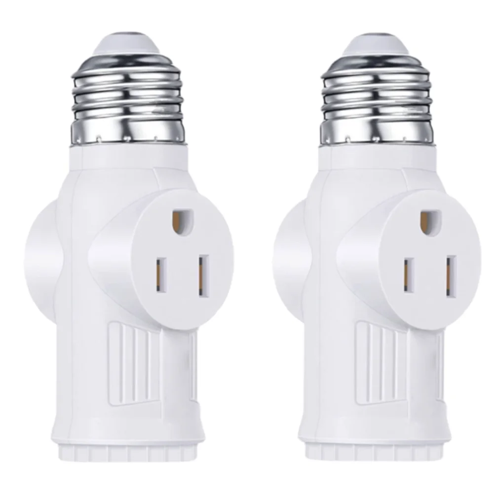 2-пак. Поляризованная вилка-конвертер, держатель лампы, адаптер для розетки с 2/3 зубцами для гаражей, гостиных, коридоров и многого другого
2-пак. Поляризованная вилка-конвертер, держатель лампы, адаптер для розетки с 2/3 зубцами для гаражей, гостиных, коридоров и многого другого