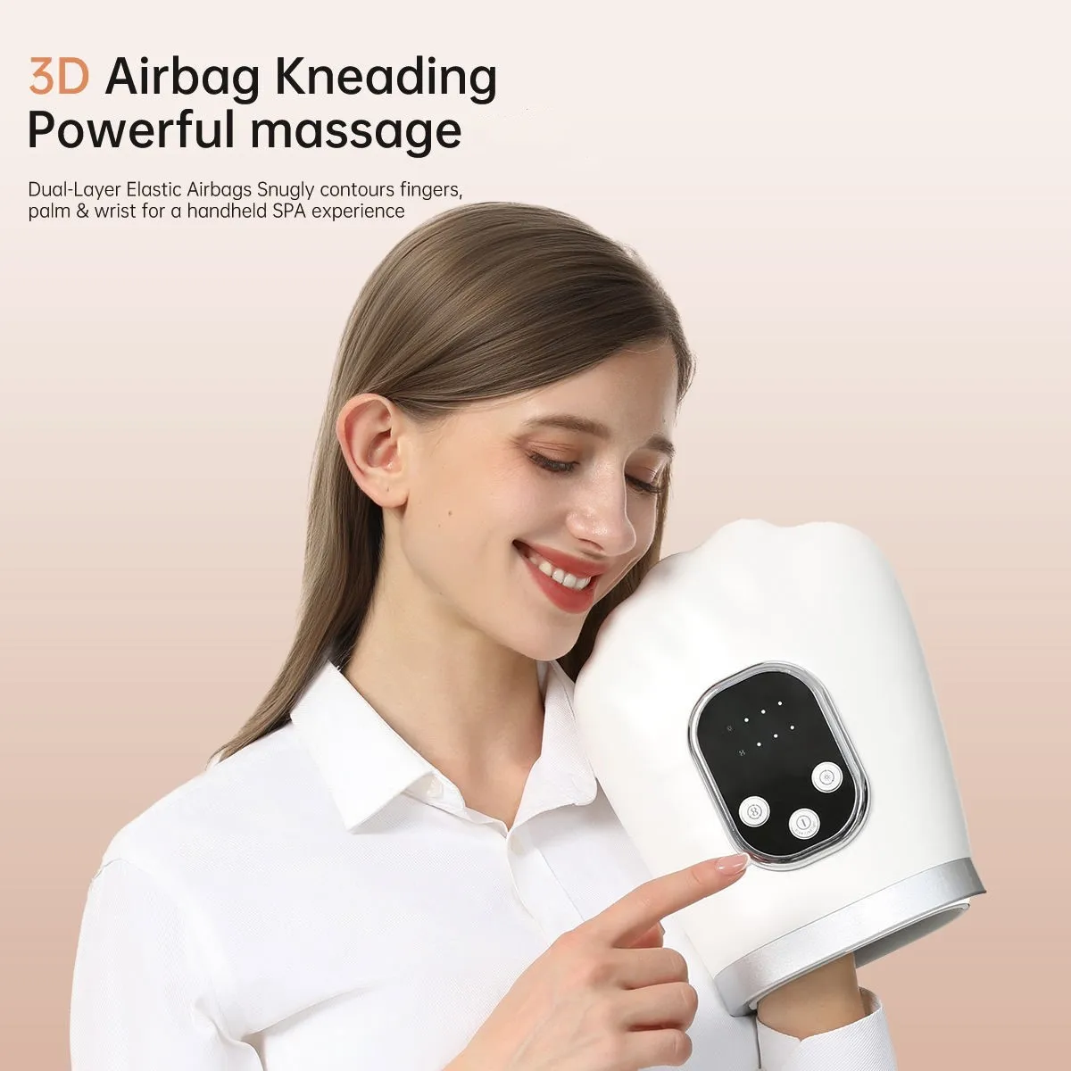 Portable Electric 3D Airbag Pressure Massage for Finger Joints Palm Relaxation Hand Massager
Portable Electric 3D Airbag Pressure Massage for Finger Joints Palm Relaxation Hand Massager