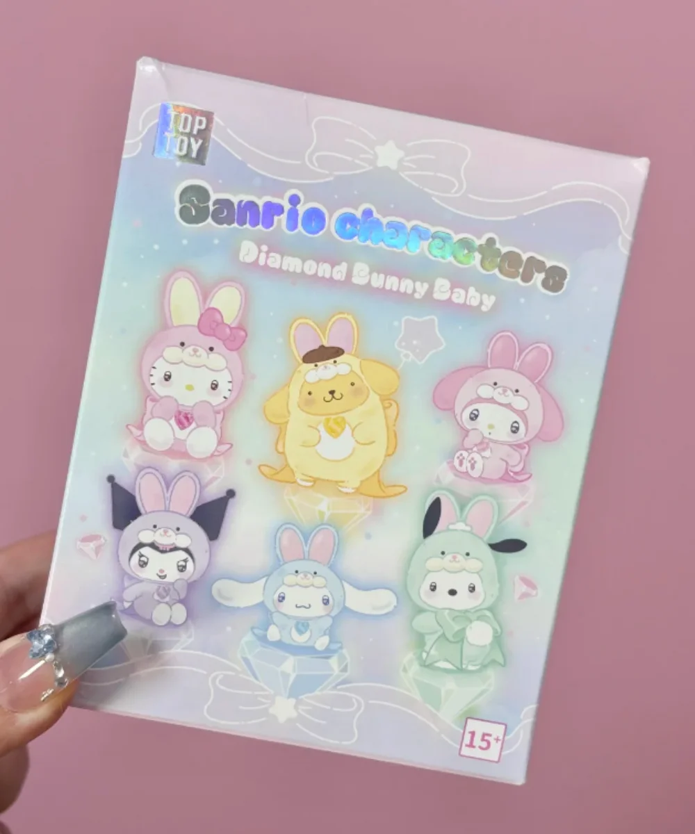 Подлинная плюшевая виниловая серия Hello Kitty Diamond Rabbit, слепая коробка Kuromi, модная игровая подвеска для девочек, коробка с подвеской, подарок на день рождения
Подлинная плюшевая виниловая серия Hello Kitty Diamond Rabbit, слепая коробка Kuromi, модная игровая подвеска для девочек, коробка с подвеской, подарок на день рождения