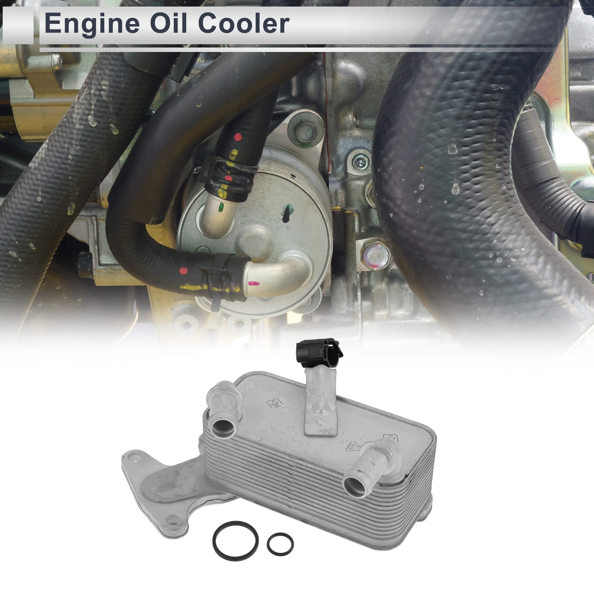 Масляный радиатор двигателя UXCELL для Volkswagen No.09G409061E Транс-охладитель с уплотнительными кольцами
Масляный радиатор двигателя UXCELL для Volkswagen No.09G409061E Транс-охладитель с уплотнительными кольцами