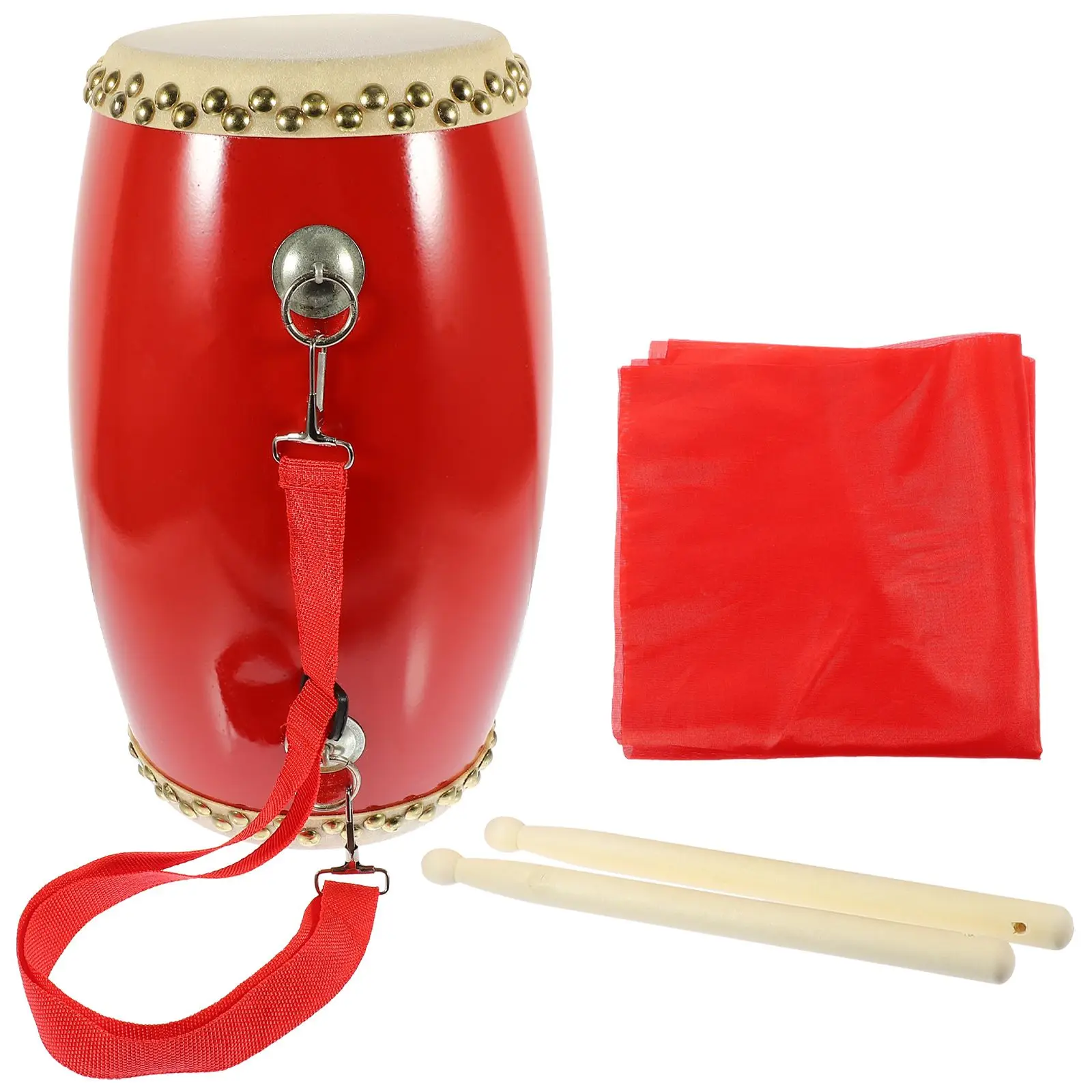 Waist Drum PVC Hand Musical Instrument Simple Djembe Percussion Traditional Toy Gift Chinese Culture Hand Drum
Waist Drum PVC Hand Musical Instrument Simple Djembe Percussion Traditional Toy Gift Chinese Culture Hand Drum