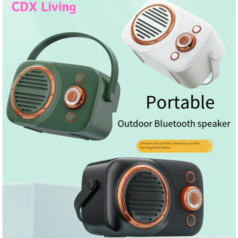 Миниатюрный ретро-портативный Bluetooth-динамик, креативный портативный слот для USB-карты
Миниатюрный ретро-портативный Bluetooth-динамик, креативный портативный слот для USB-карты