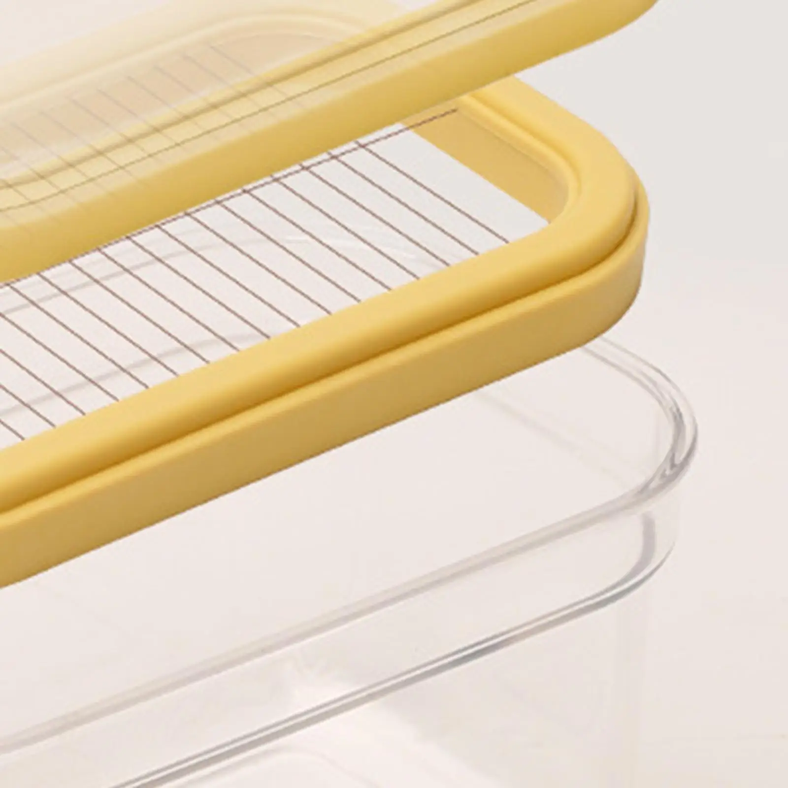 Butter Dish,Butter Keeper, ,Rectangular and Cutter Slicer, Clear Butter Container for Kitchen
Butter Dish,Butter Keeper, ,Rectangular and Cutter Slicer, Clear Butter Container for Kitchen