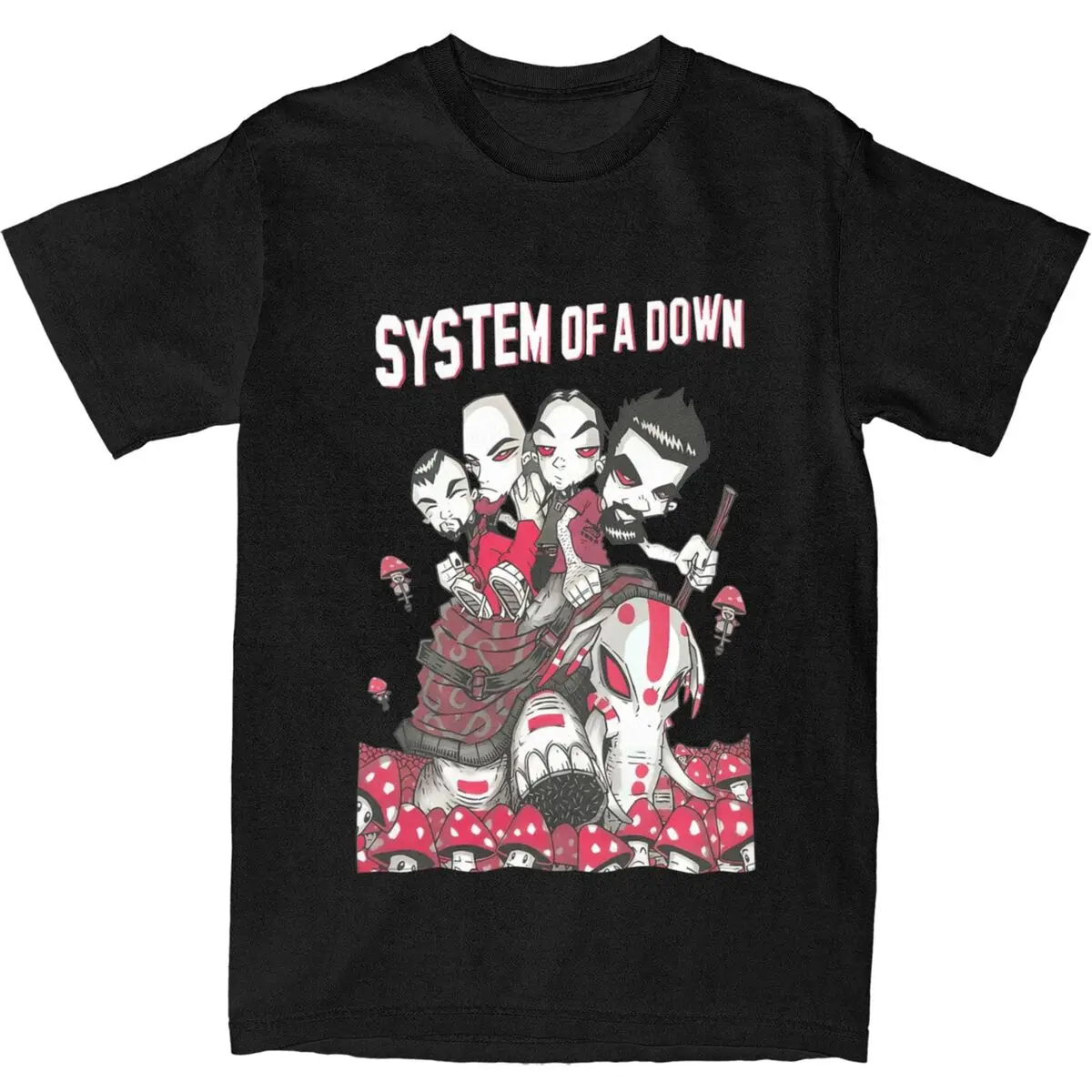 System Of A Down Cartoon T-Shirt Heavy Metal Fashion T-Shirts Short Sleeve Streetwear Tops Summer 100% Cotton O Neck Clothes
System Of A Down Cartoon T-Shirt Heavy Metal Fashion T-Shirts Short Sleeve Streetwear Tops Summer 100% Cotton O Neck Clothes