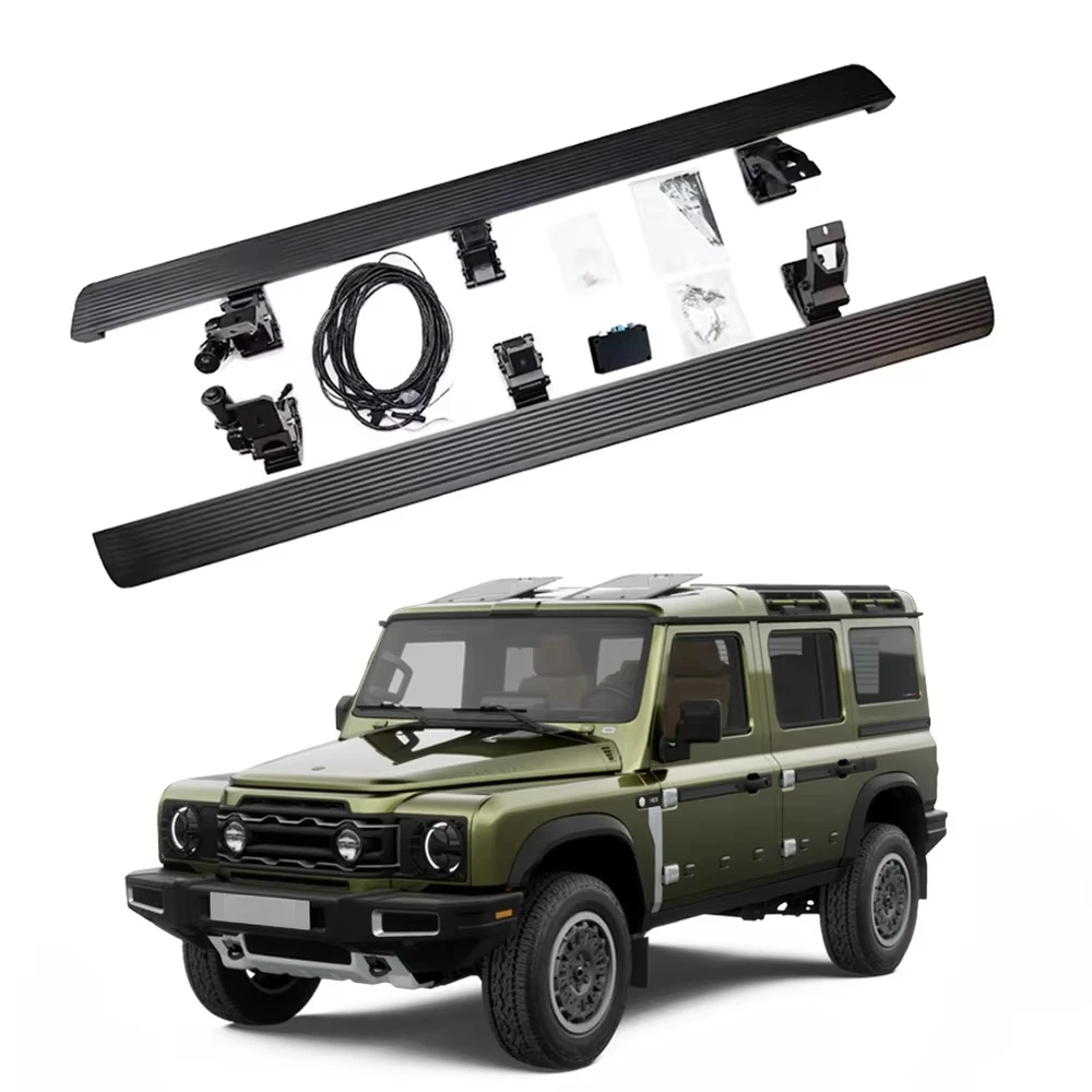 2022-2025 Ineos Grenadier 4x4 Car Parts Accessories - Manufacturing Factory Power Running Board Car Side Steps
2022-2025 Ineos Grenadier 4x4 Car Parts Accessories - Manufacturing Factory Power Running Board Car Side Steps