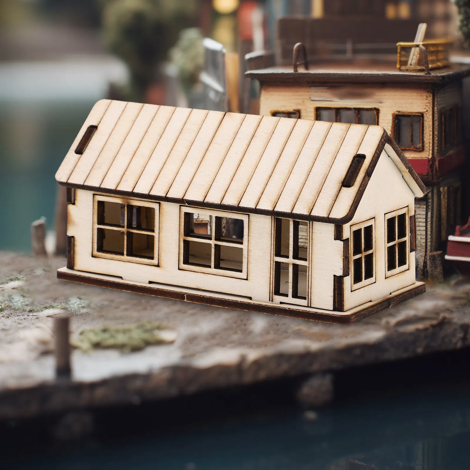 Mini Wooden House Puzzle DIY Educational Craft Kit Jigsaw for Kids Party Decoration Interactive Learning Activity
Mini Wooden House Puzzle DIY Educational Craft Kit Jigsaw for Kids Party Decoration Interactive Learning Activity