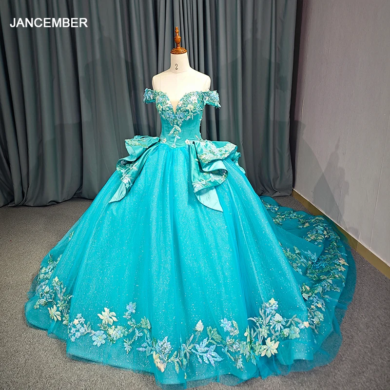 Sequin Quinceanera Dresses with Flower Appliques Off-the-shoulder for 15 Ans Princess Customized Ball Gown Custom-Tailor DY9945
Sequin Quinceanera Dresses with Flower Appliques Off-the-shoulder for 15 Ans Princess Customized Ball Gown Custom-Tailor DY9945