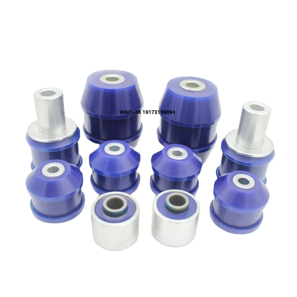 factory price Polyurethane casting Elastomer Enhancement Bushing kit contral arm bushing kit for LX470 1998-2008
factory price Polyurethane casting Elastomer Enhancement Bushing kit contral arm bushing kit for LX470 1998-2008