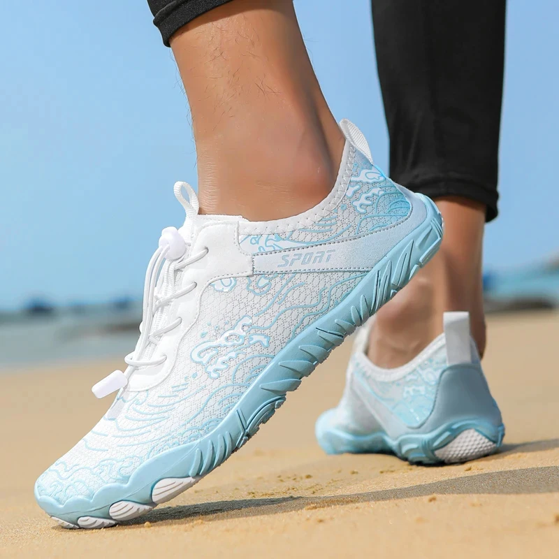 White Wading Shoes Men Women Quick Dry Non-Slip Barefoot Aqua Shoes for Beach Swim River Trekking
White Wading Shoes Men Women Quick Dry Non-Slip Barefoot Aqua Shoes for Beach Swim River Trekking