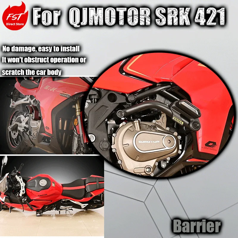 Fit for QJMOTOR SRK 421 Crash Bar Frame Slider Racing Bumper Guard
Fit for QJMOTOR SRK 421 Crash Bar Frame Slider Racing Bumper Guard