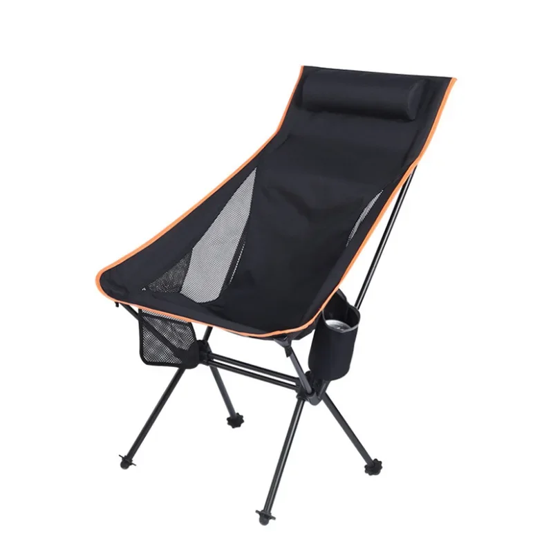 Cross-border outdoor camping chair aluminum alloy double link high load-bearing fishing chair portable beach folding chair
Cross-border outdoor camping chair aluminum alloy double link high load-bearing fishing chair portable beach folding chair