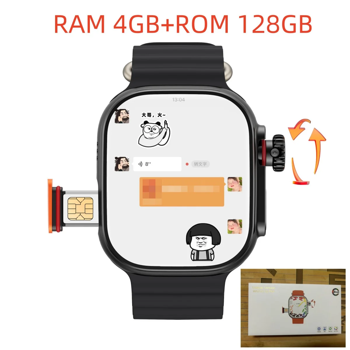 Смарт-часы на Android, 4 Гб + 128 ГБ, S9, 4G, CDS9, 800 Вт, камера 2,2 дюйма, Amoled, 448*528, GPS, Wi-Fi, Google Play Store, смарт-часы для мужчин
Смарт-часы на Android, 4 Гб + 128 ГБ, S9, 4G, CDS9, 800 Вт, камера 2,2 дюйма, Amoled, 448*528, GPS, Wi-Fi, Google Play Store, смарт-часы для мужчин