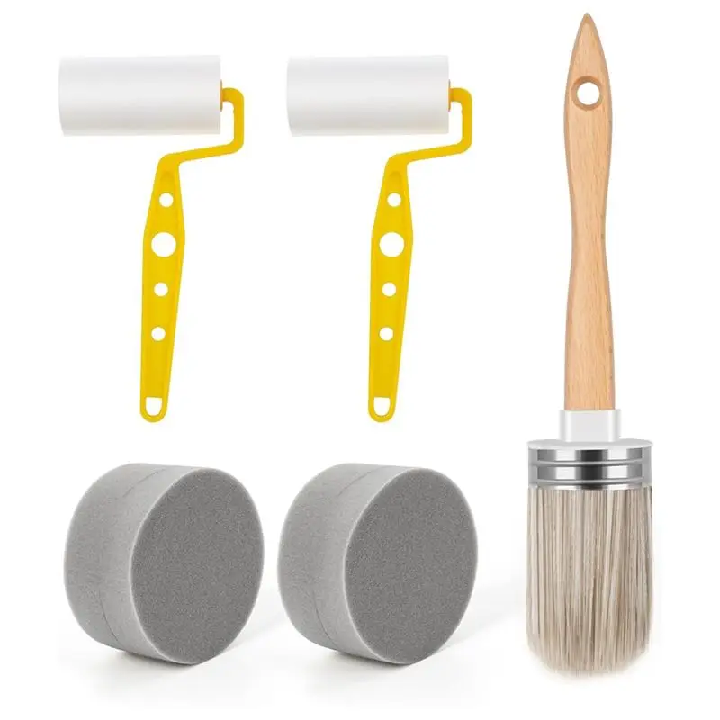 Aug. Premium Painting Combo 2 Sponges, 2 Rollers & 1 Brush - Ideal For DIY Enthusiasts & Pros Alike
Aug. Premium Painting Combo 2 Sponges, 2 Rollers & 1 Brush - Ideal For DIY Enthusiasts & Pros Alike