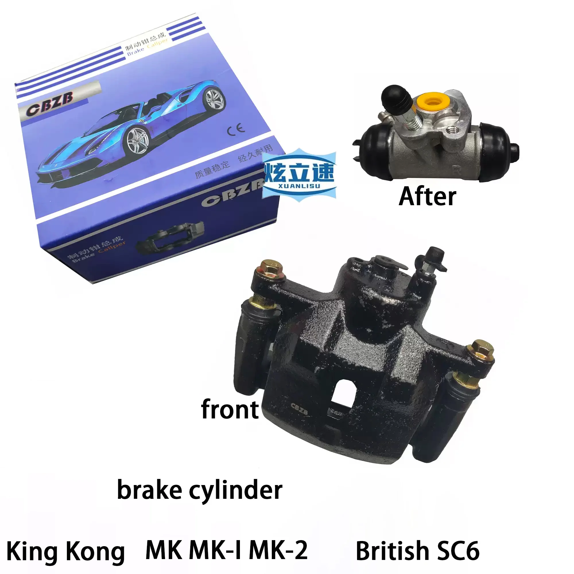 Тормозные цилиндры и суппорты Geely King Kong MK-I MK-2 Gleagle New King Kong British SC6 (передние и задние)
Тормозные цилиндры и суппорты Geely King Kong MK-I MK-2 Gleagle New King Kong British SC6 (передние и задние)
