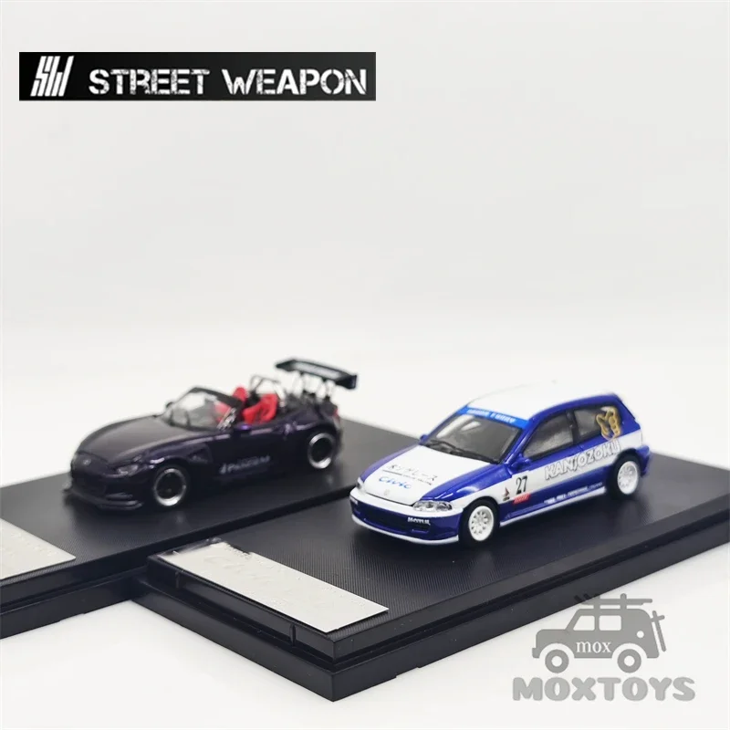 Street Weapon 1:64 KANJOZOKU (osaka jdm)/Mazda MX5 Rocket Bunny Purple Diecast Model Car
Street Weapon 1:64 KANJOZOKU (osaka jdm)/Mazda MX5 Rocket Bunny Purple Diecast Model Car