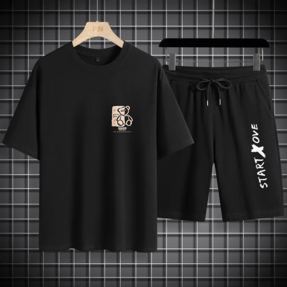 1pcs Men's t-shirt Sets 2026 Spring/Summer Graphic two-piece set men's chandals sweatshirt set 3D Printed men's sports suit
1pcs Men's t-shirt Sets 2026 Spring/Summer Graphic two-piece set men's chandals sweatshirt set 3D Printed men's sports suit