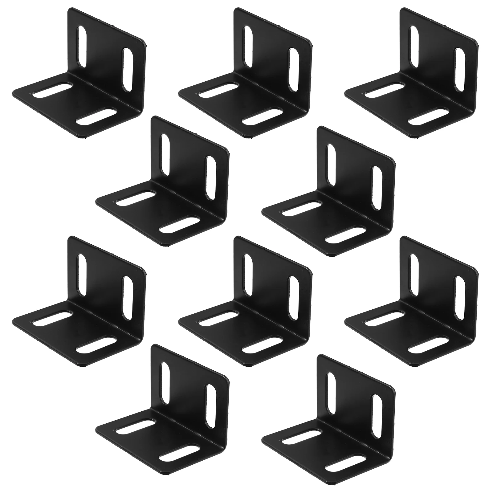 10pcs Furniture Corner Brackets Heavy Duty Iron Right Angle Connectors for Kitchen Cabinet Shelf Closet Storage
10pcs Furniture Corner Brackets Heavy Duty Iron Right Angle Connectors for Kitchen Cabinet Shelf Closet Storage