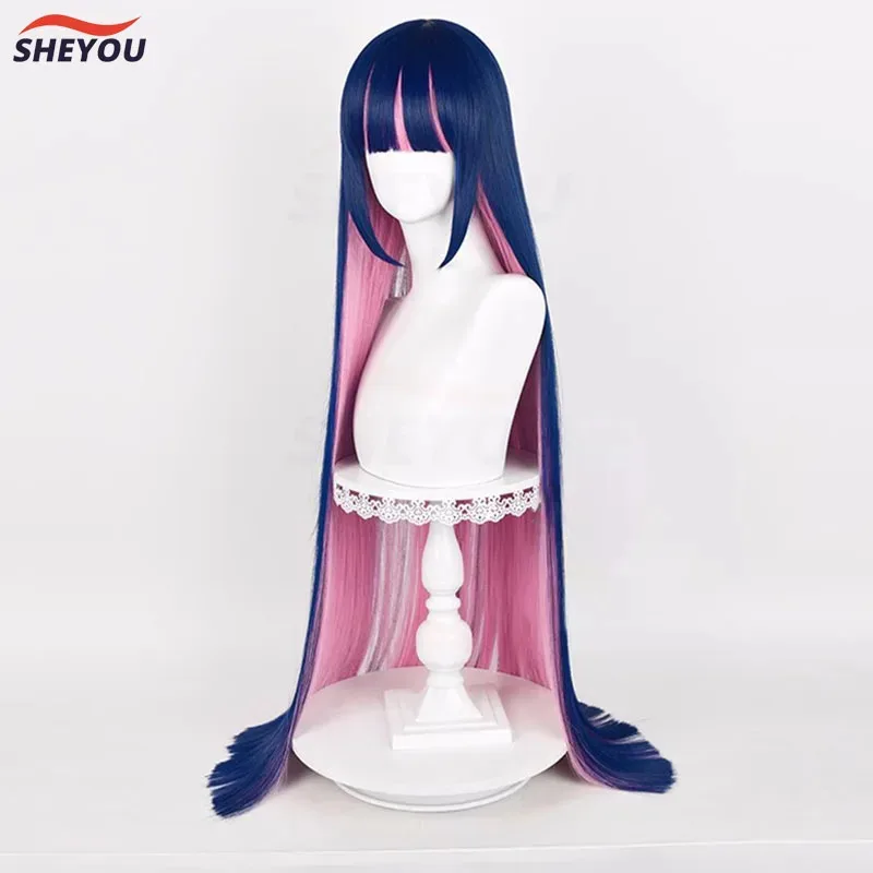 asdh8@Stocking Anarchy Cosplay Wig Anime Panty & Stocking with Garterbelt 100cm/120cm Long Heat Resistant Synthetic Hair Wigs+ W
asdh8@Stocking Anarchy Cosplay Wig Anime Panty & Stocking with Garterbelt 100cm/120cm Long Heat Resistant Synthetic Hair Wigs+ W