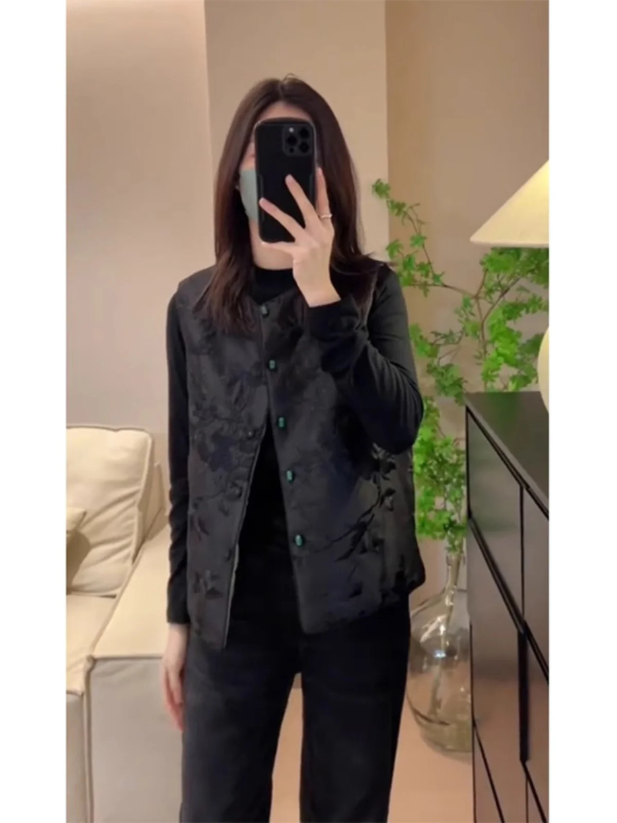 Ele Bla Embroidered Women's Jaet Chinese Sle Reformed Tang Suit Vest Spring Autumn High End National Sle Gown
Ele Bla Embroidered Women's Jaet Chinese Sle Reformed Tang Suit Vest Spring Autumn High End National Sle Gown