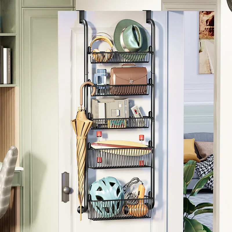 Multi-functional hanging hook storage rack Space Saving No Drill Door Hanger Creative Storage Rack Durable Door Back Hook Holder
Multi-functional hanging hook storage rack Space Saving No Drill Door Hanger Creative Storage Rack Durable Door Back Hook Holder