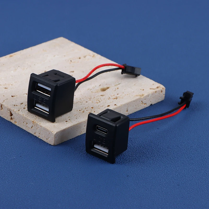 1Pc USB Female Base Type-C Black Double-Layer Socket USB A Female Lamp Charging Socket Power Socket With Cable Connector.
1Pc USB Female Base Type-C Black Double-Layer Socket USB A Female Lamp Charging Socket Power Socket With Cable Connector.