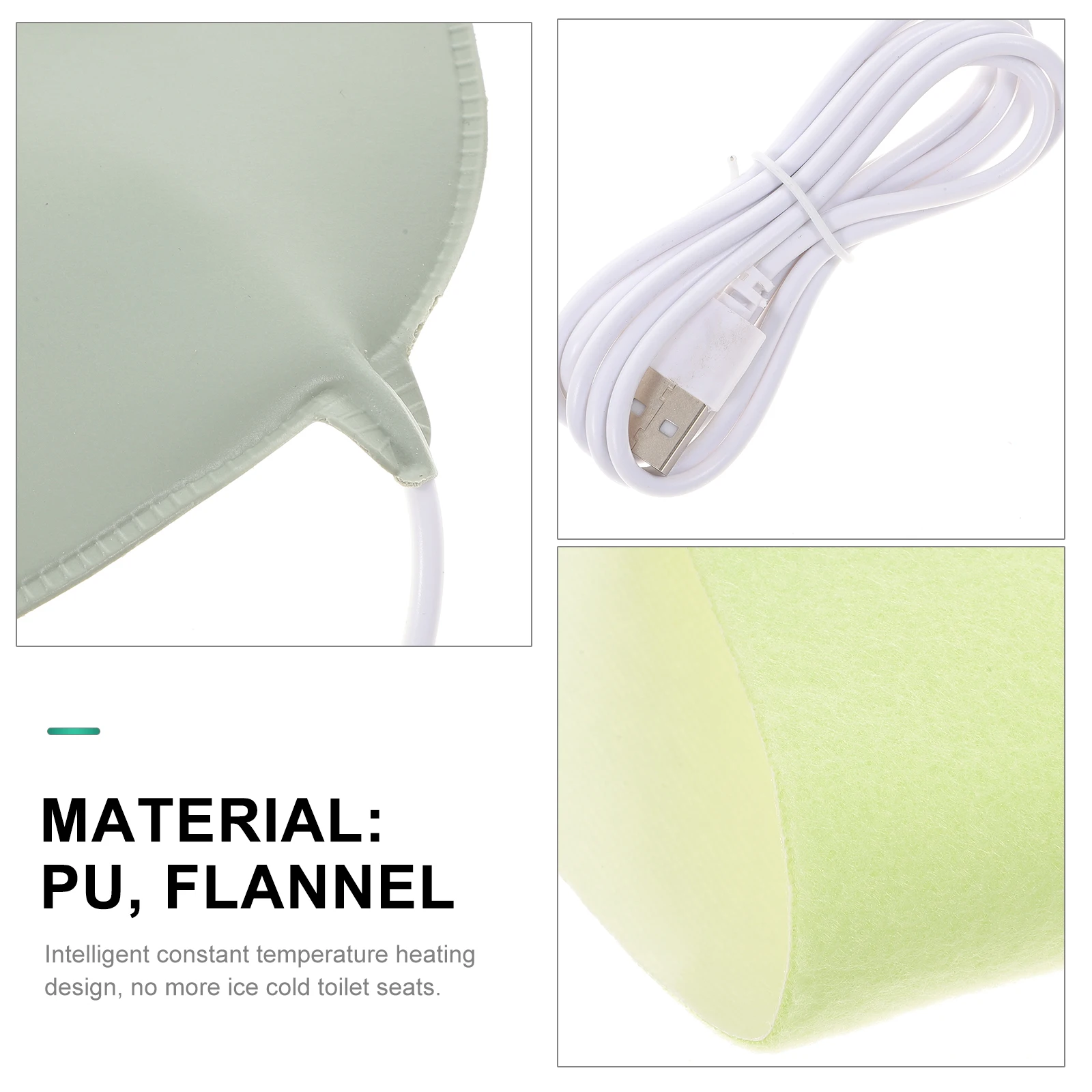 Warm Toilet Seat Cushion with Heating Function for Winter Great Gift for Family and Friends Soft Wear-Resistant Material
Warm Toilet Seat Cushion with Heating Function for Winter Great Gift for Family and Friends Soft Wear-Resistant Material