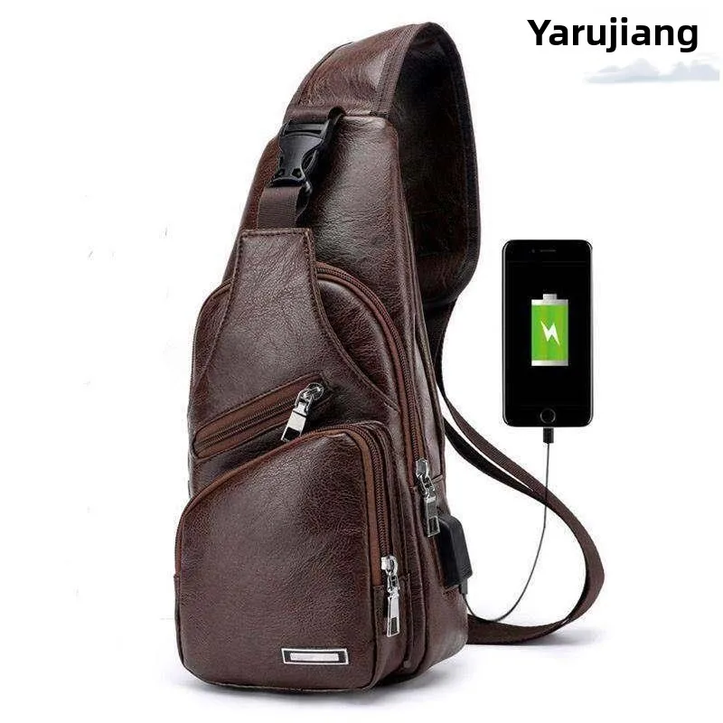 Soft Leather Korean Style Single Shoulder Bag Men's Crossbody Waist Bag Multi-Functional Small Bag Casual Leisure Handbag
Soft Leather Korean Style Single Shoulder Bag Men's Crossbody Waist Bag Multi-Functional Small Bag Casual Leisure Handbag