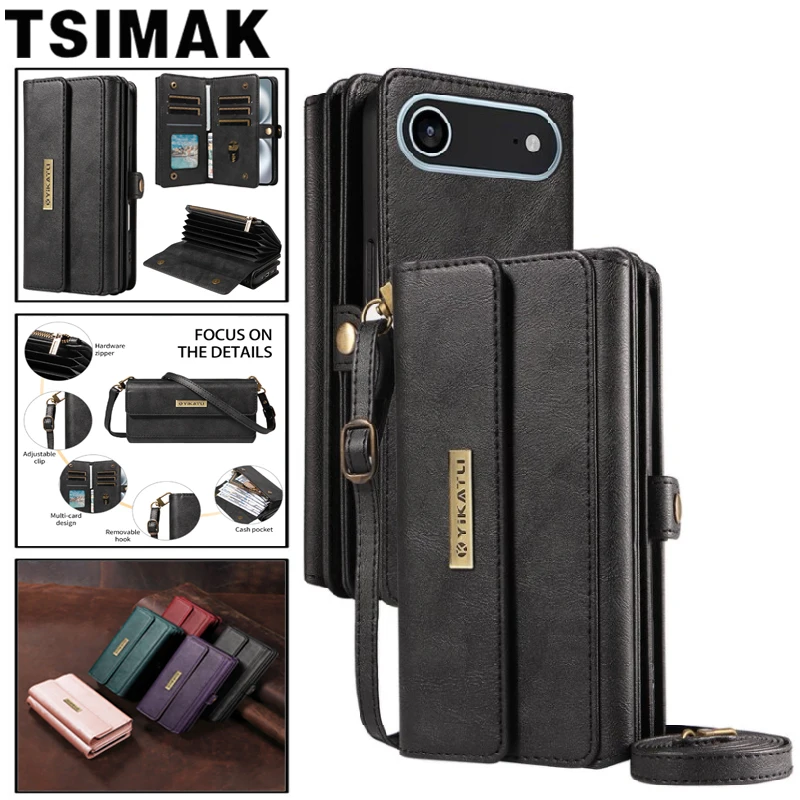 Флип-чехол-бумажник на молнии для iPhone 17 Pro Max, кожаный чехол для iPhone с несколькими картами, чехол для iPhone 16 Pro Max Air 16e 15 Plus
Флип-чехол-бумажник на молнии для iPhone 17 Pro Max, кожаный чехол для iPhone с несколькими картами, чехол для iPhone 16 Pro Max Air 16e 15 Plus